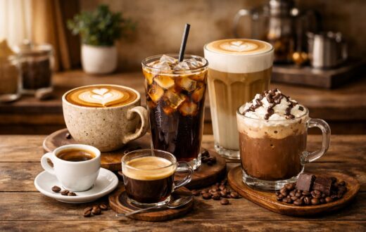 các loại thức uống cà phê