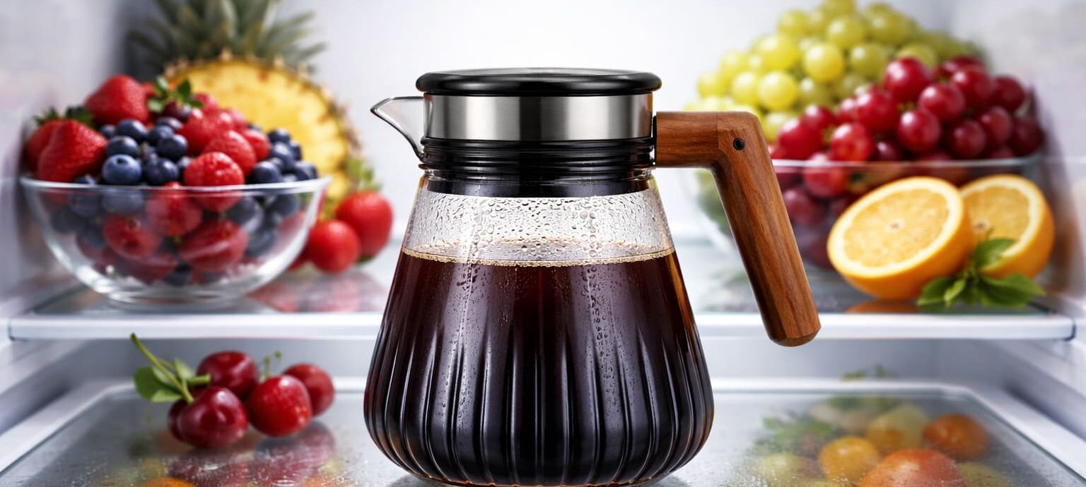 cách pha cà phê để sẵn tủ lạnh