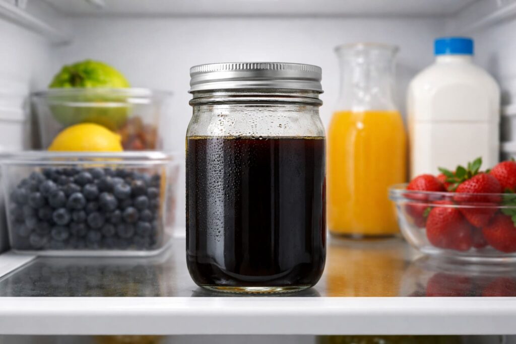 cách pha cà phê để sẵn tủ lạnh ngon nhất