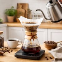cách pha cà phê pour over