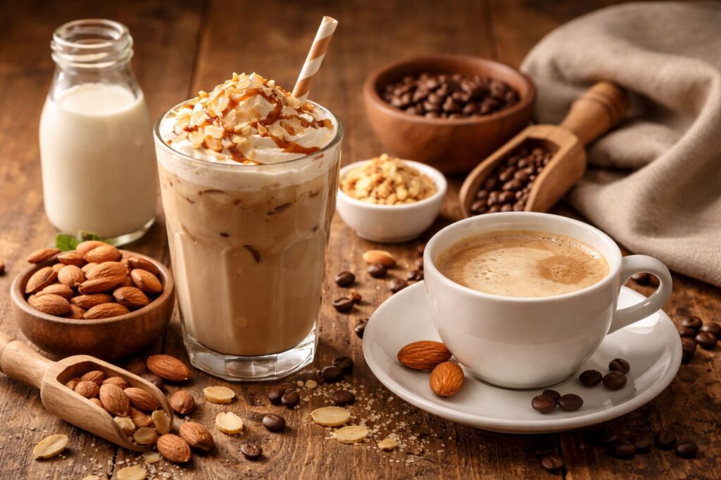 Cà phê hạnh nhân là gì