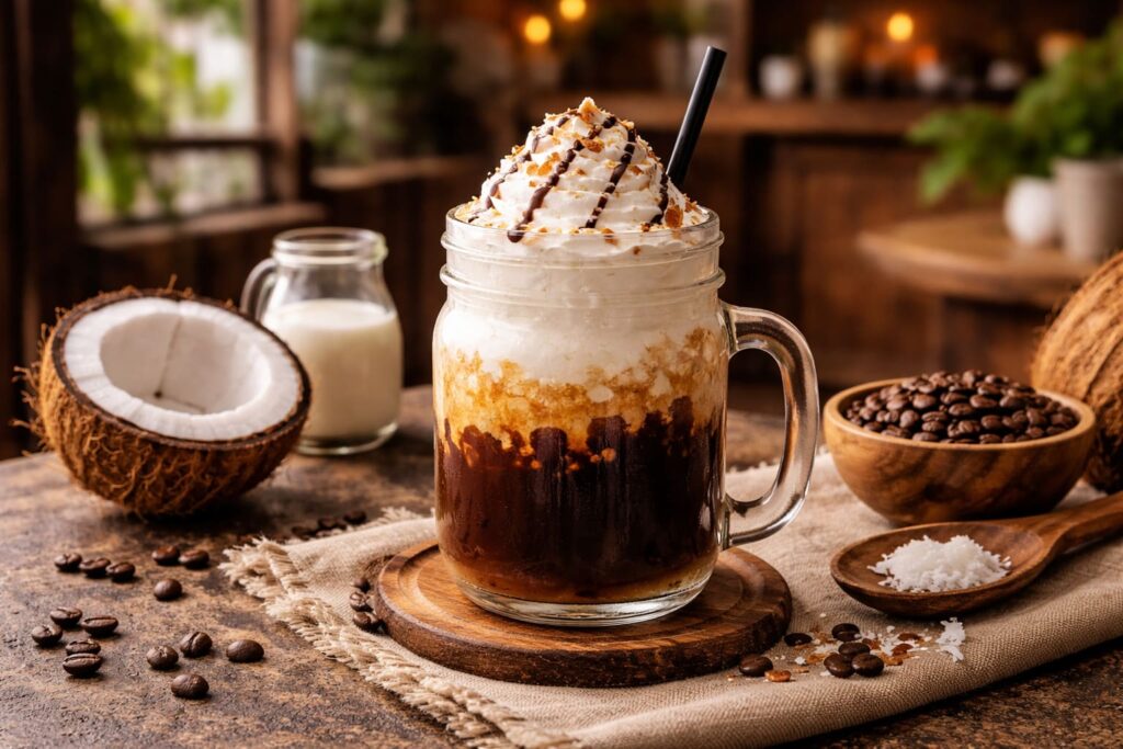 Các biến tấu của cà phê cốt dừa