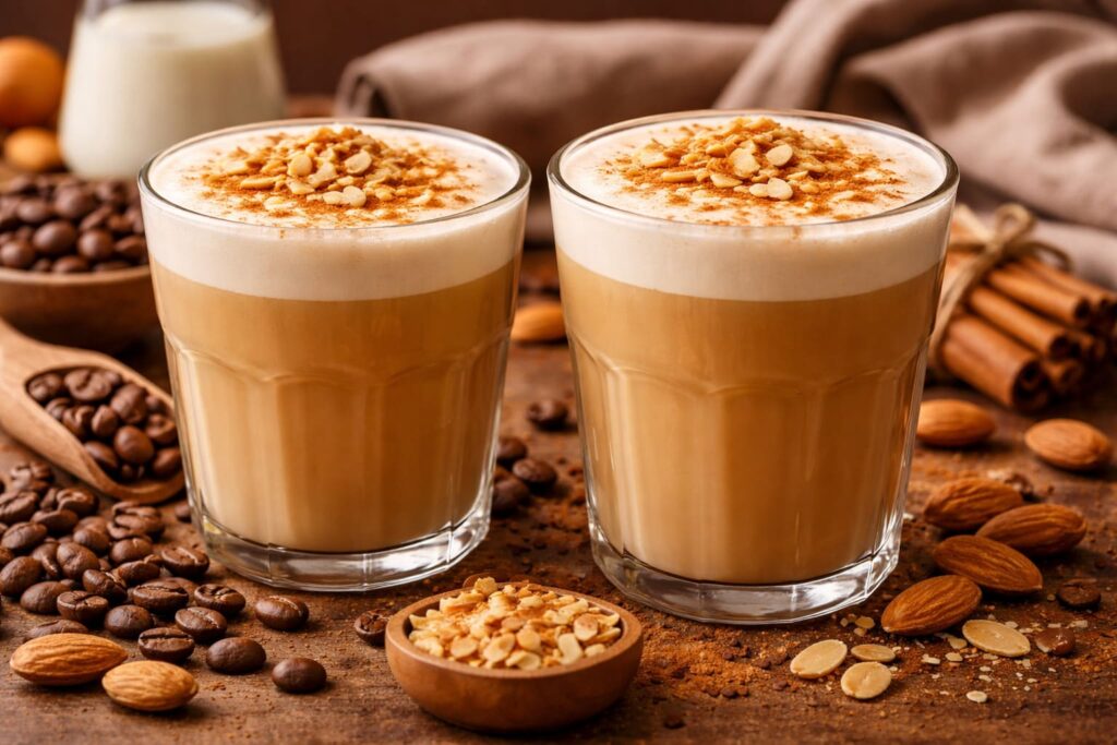 Các loại cà phê hạnh nhân phổ biến