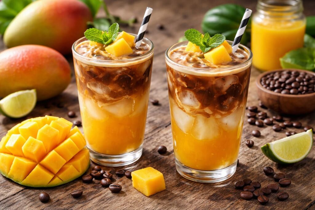 Cách làm cà phê xoài tại nhà đơn giản