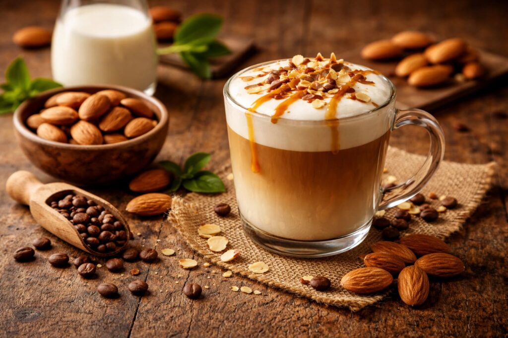 Lợi ích sức khỏe của cà phê hạnh nhân