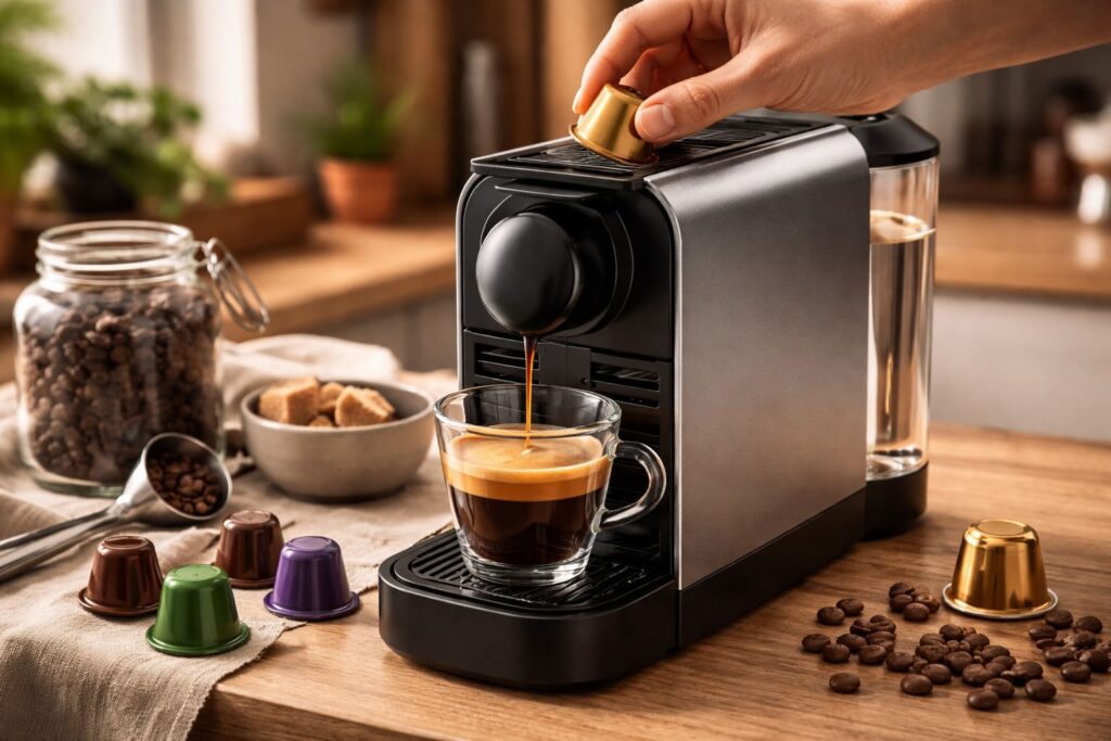 Lưu ý khi pha cà phê viên nén ngon hơn