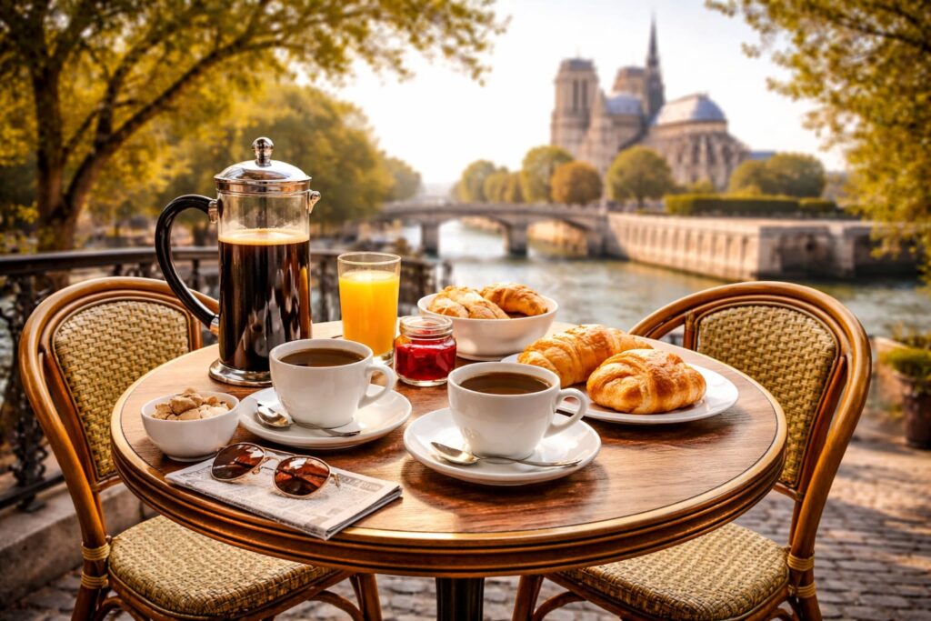 Phong cách thưởng thức cà phê Pháp