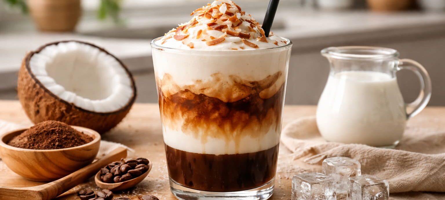 cà phê cốt dừa