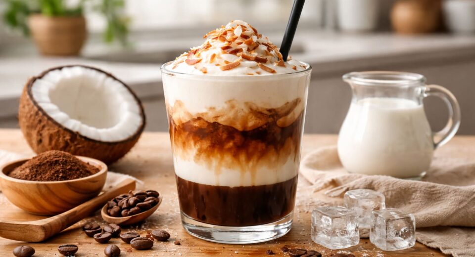 cà phê cốt dừa