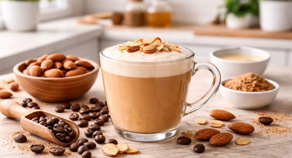 cà phê hạnh nhân