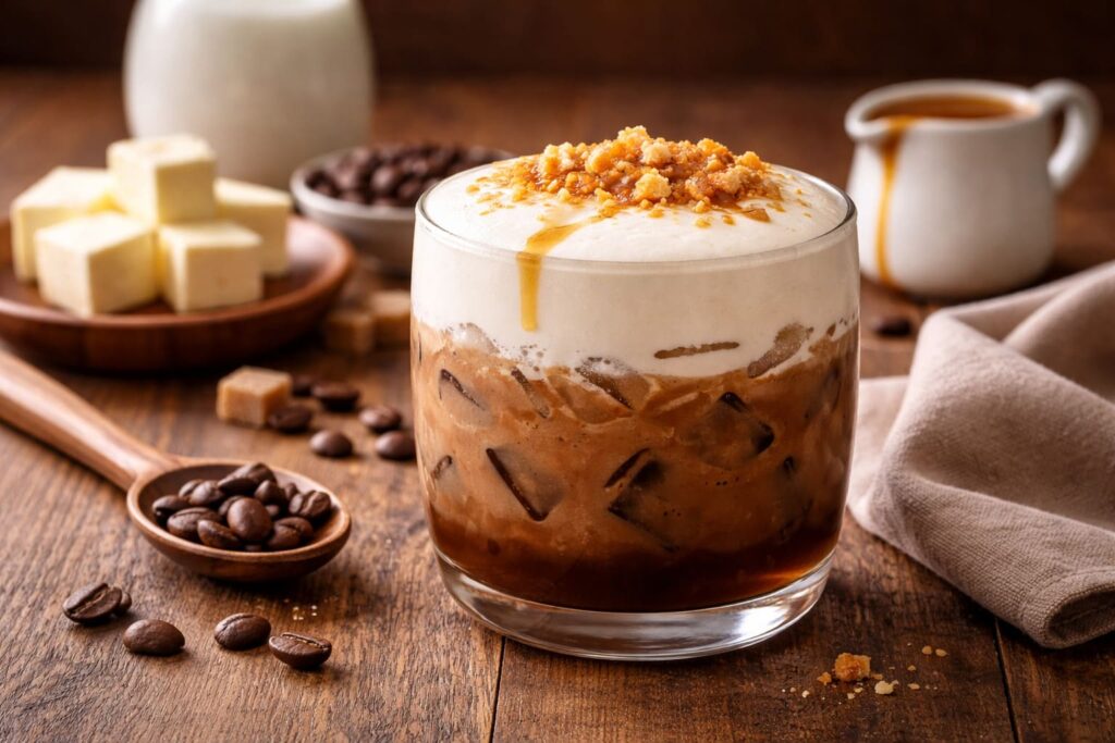 cà phê phô mai là gì