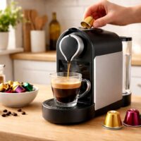 cách pha cà phê viên nén