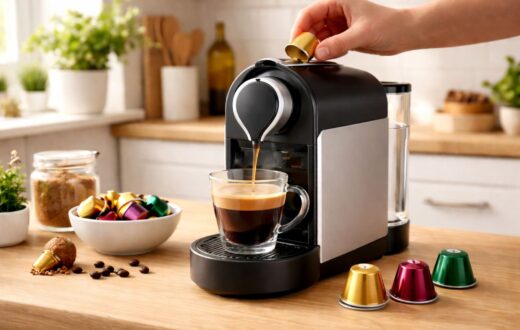 cách pha cà phê viên nén