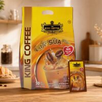 1 gói cà phê sữa hòa tan bao nhiêu calo