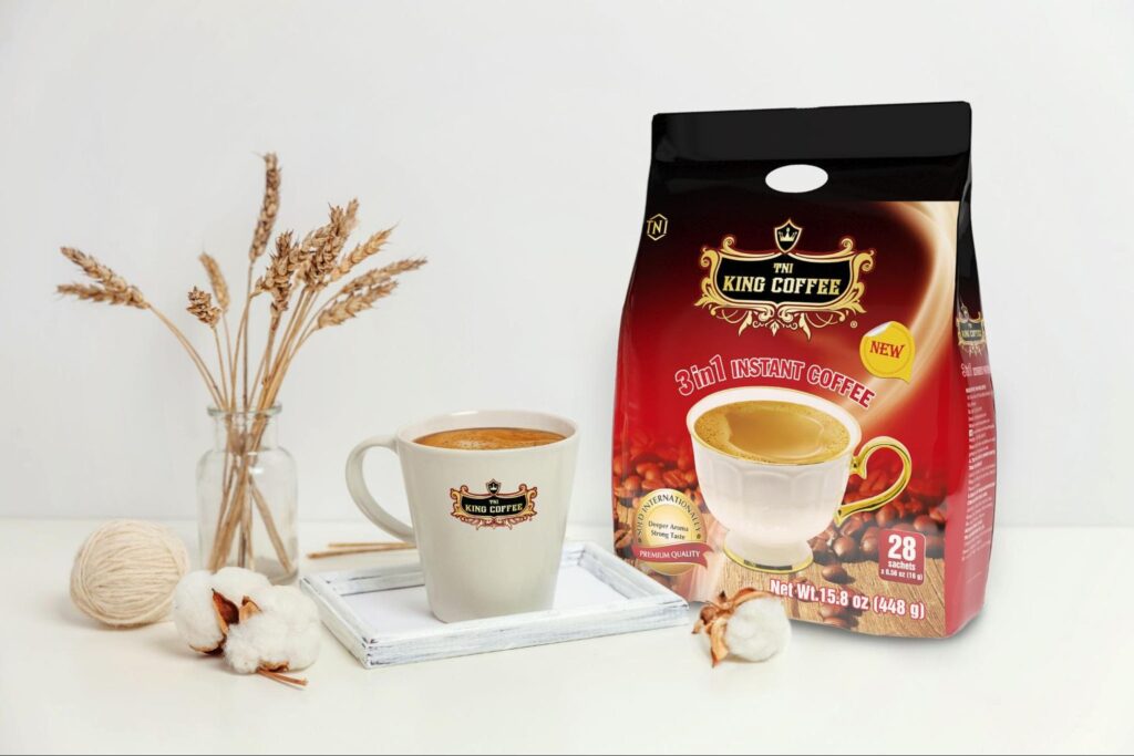 cách pha cà phê 3 in 1