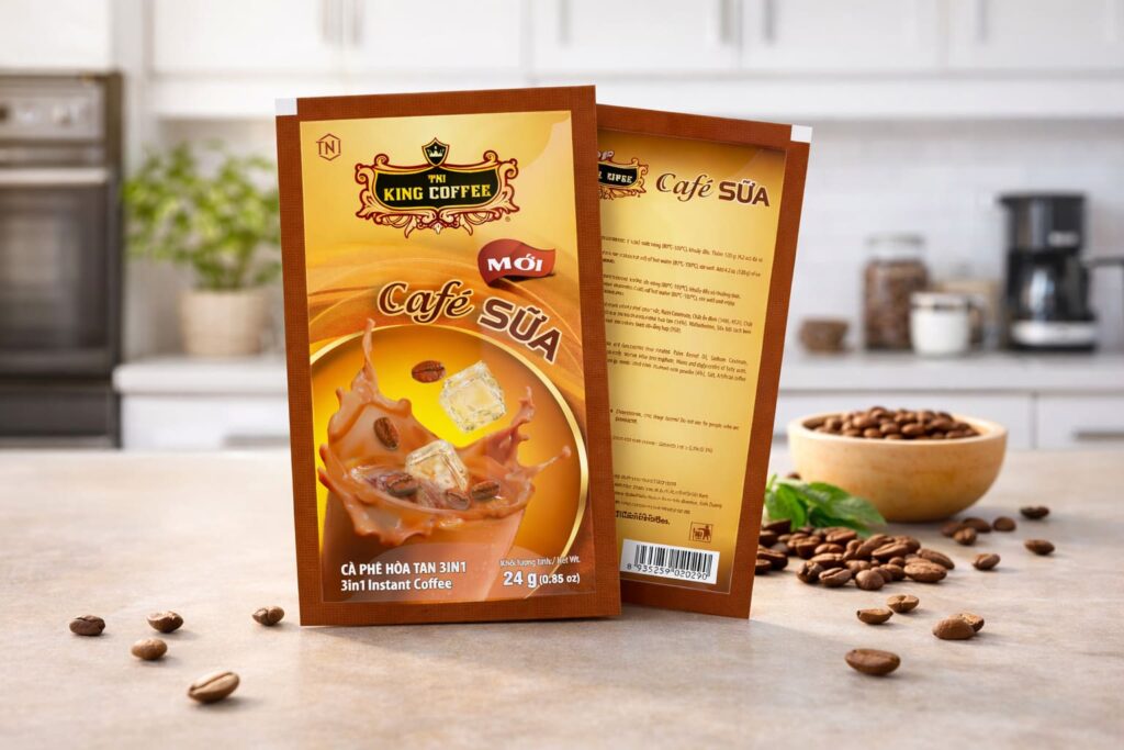 uống cà phê sữa gói có mập không