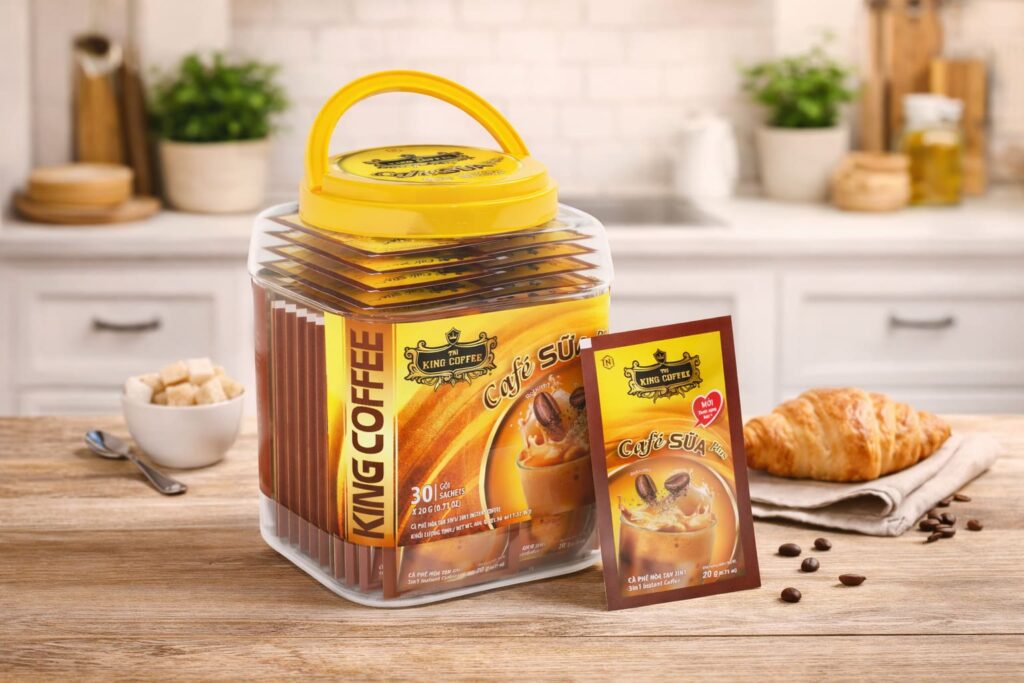 uống cafe sữa gói có tốt không