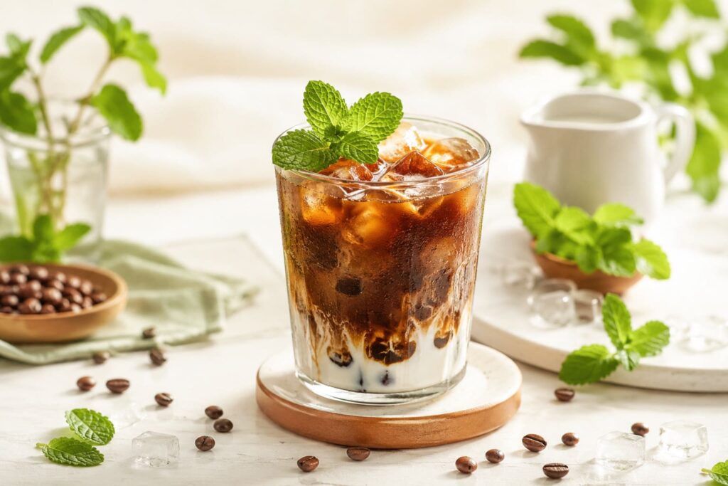 Cà phê bạc hà là gì