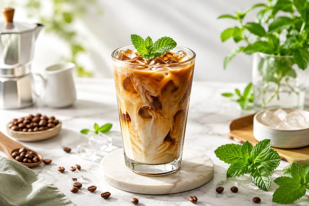 Các biến tấu cà phê bạc hà phổ biến