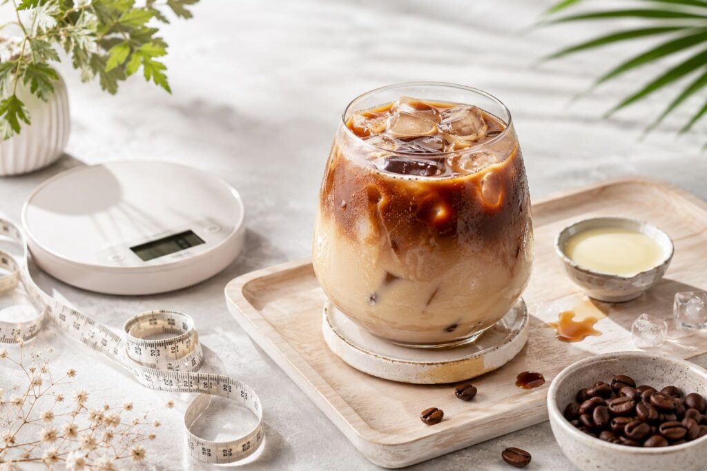 cà phê sữa tươi bao nhiêu calo