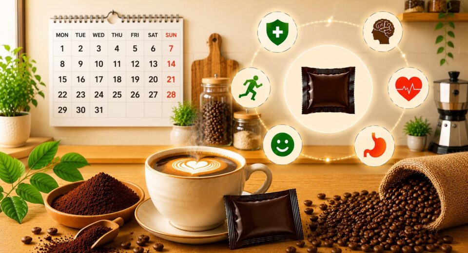 mỗi ngày uống 1 gói cà phê có tốt không