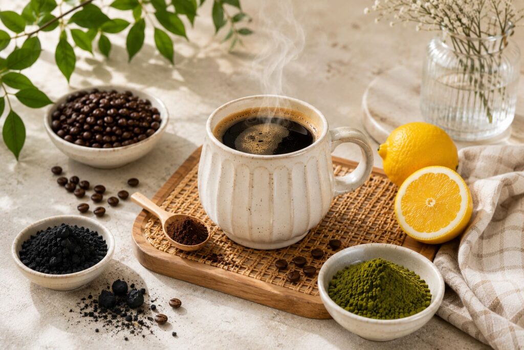 Cách pha cà phê detox tại nhà