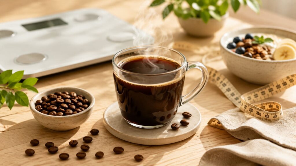 uống cà phê đen lúc nào để giảm cân