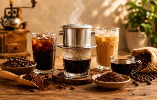 các loại cà phê pha phin