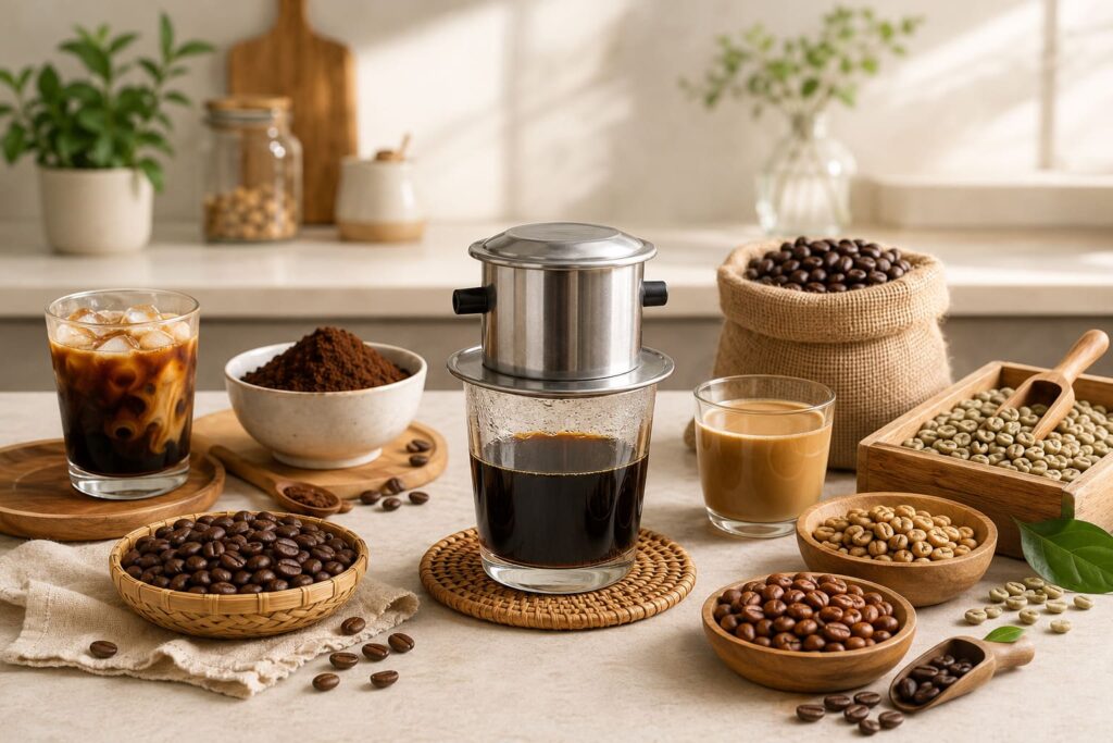 các loại cafe phin ngon 