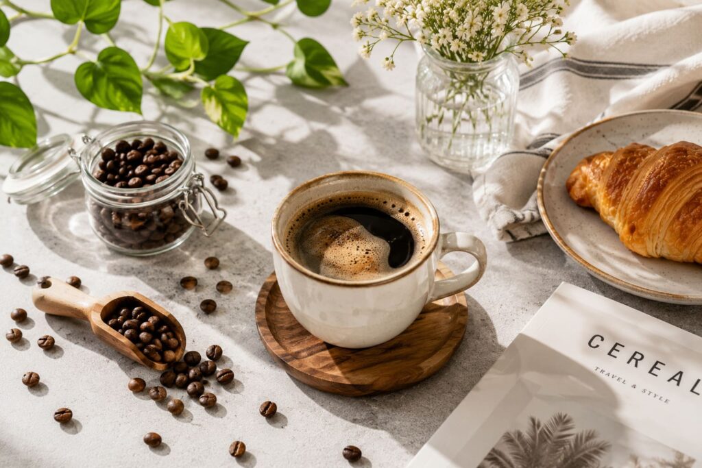 uống cà phê khi đói bị gì
