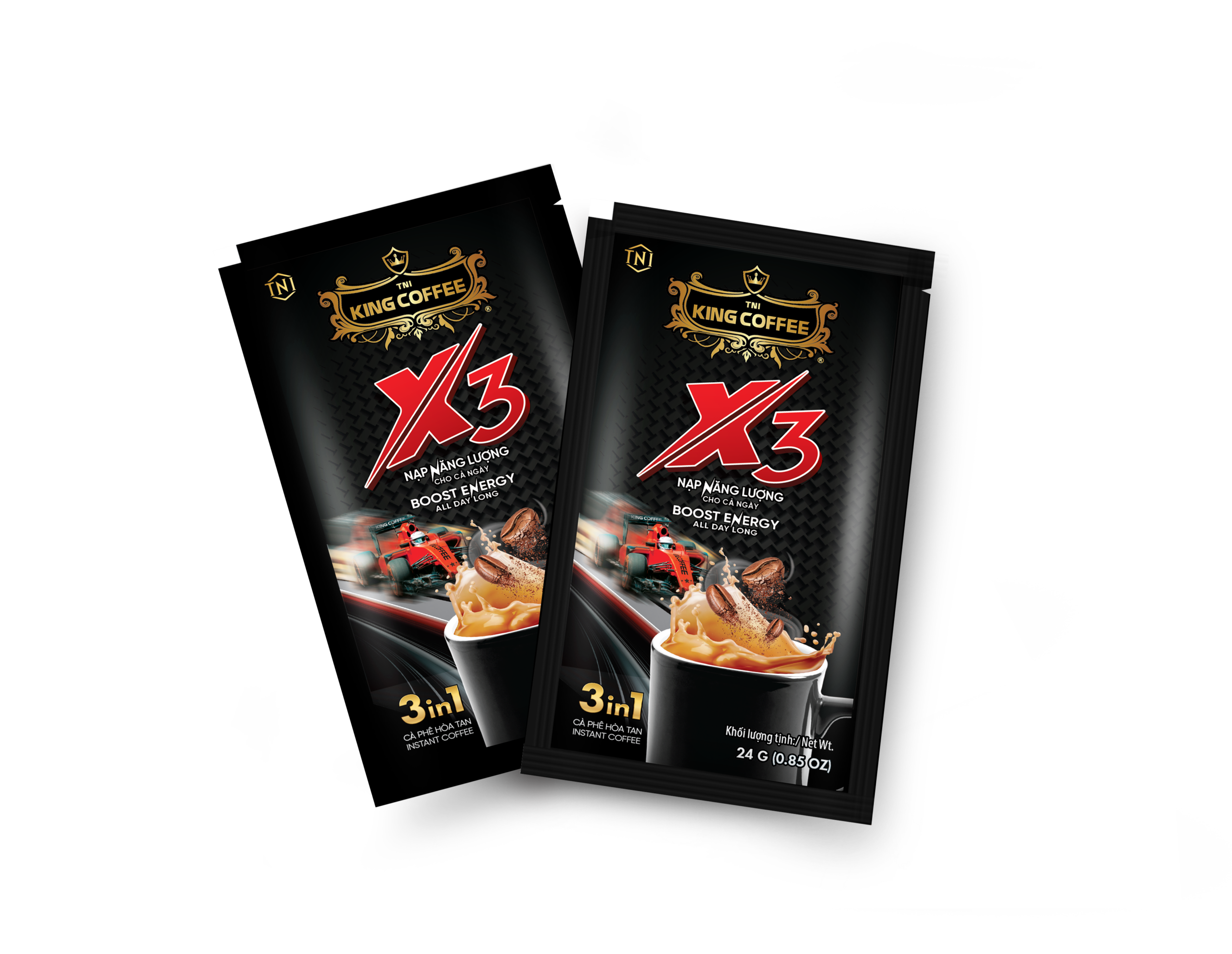 Gói cà phê Hòa tan 3IN1 X3 – gói x 24g