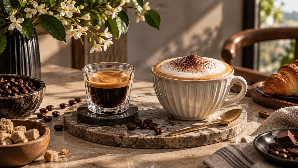 espresso và cappuccino khác nhau