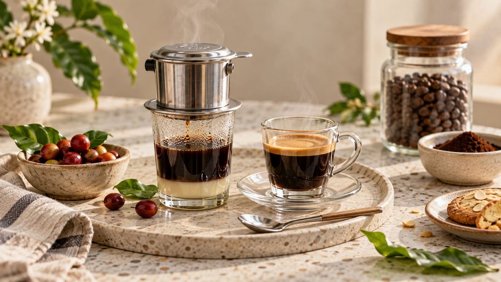so sánh espresso và cafe phin